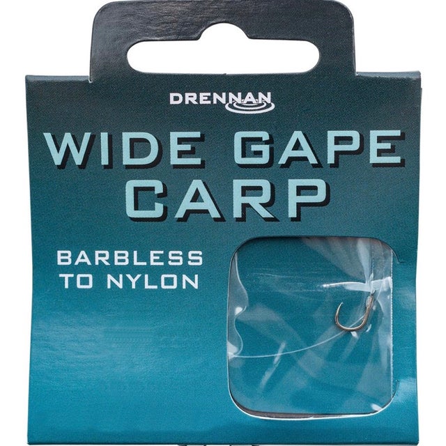 amazon uk fishing hooks to nylon NGT Barbless Sizes 10 12 14 16 18 Coarse Carp Plus 6 Fake Corn Baits Sports & Outdoors Kamasan B511 Wide Gape Nickel